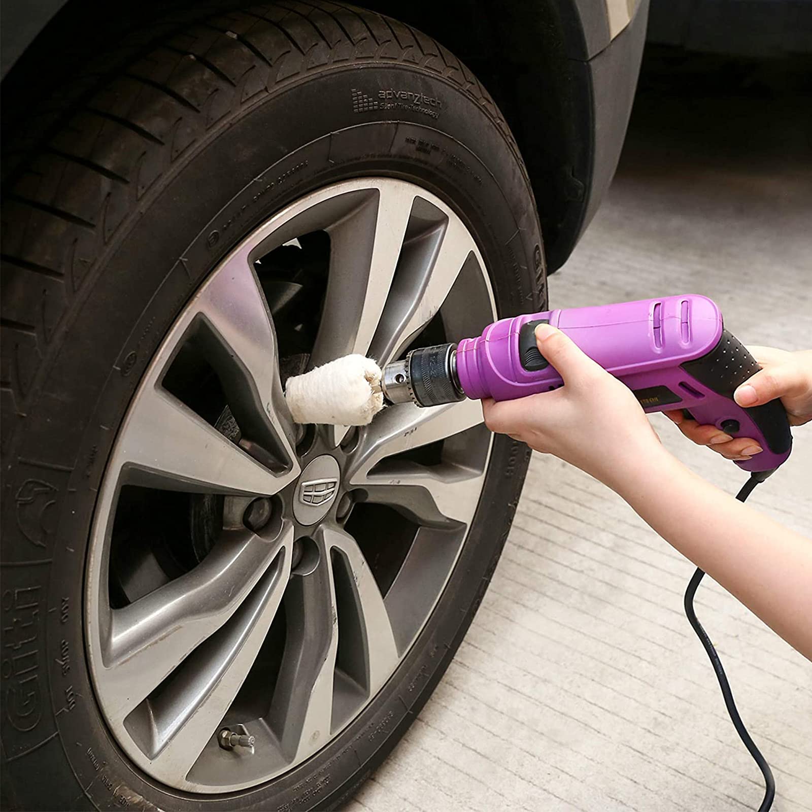 STHIRA® Car Polish Kit,6 Pcs White Polishing Buffing Wheel, Conical/Column/Mushroom/Wheel Shaped Polishing Tool for Metal Aluminum,Stainless Steel,Jewelry,Wood,Plastic,Ceramic,Glass STHIRA® Car Polish Kit,6 Pcs White Polishing Buffing Wheel, Conical/Column/Mushroom/Wheel Shaped Polishing Tool for Metal Aluminum,Stainless Steel,Jewelry,Wood,Plastic,Ceramic,Glass
